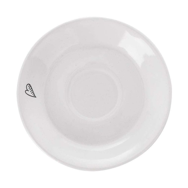 Orion, porcelanowe filiżanki do espresso, białe, 90 ml, 2 szt.