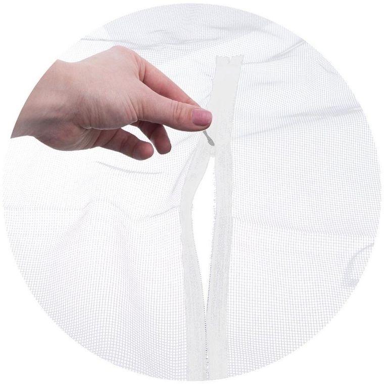 Orion, siatka na okno dachowe, biała, 120-140 cm