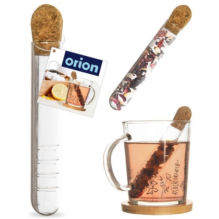 Orion, sitko do zaparzania herbaty, szklane, 13 cm