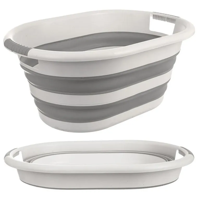 Orion, składany kosz na pranie, silikonowy, 38 l