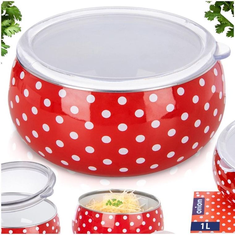 Orion, Tecka, miska emaliowana, 1l