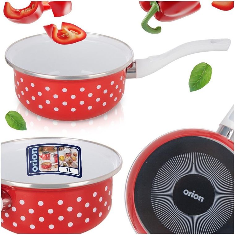 Orion, Tecka, rondel emaliowany, 16 cm, 950 ml