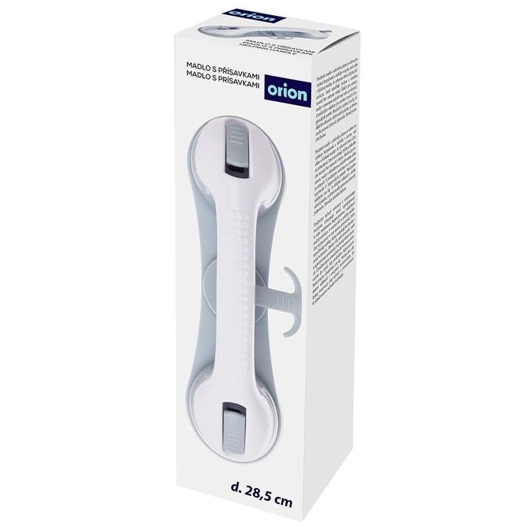 Orion, uchwyt łazienkowy, z przyssawkami, 28,5 cm