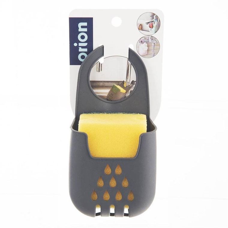 Orion, uchwyt na gąbkę do naczyń, szary