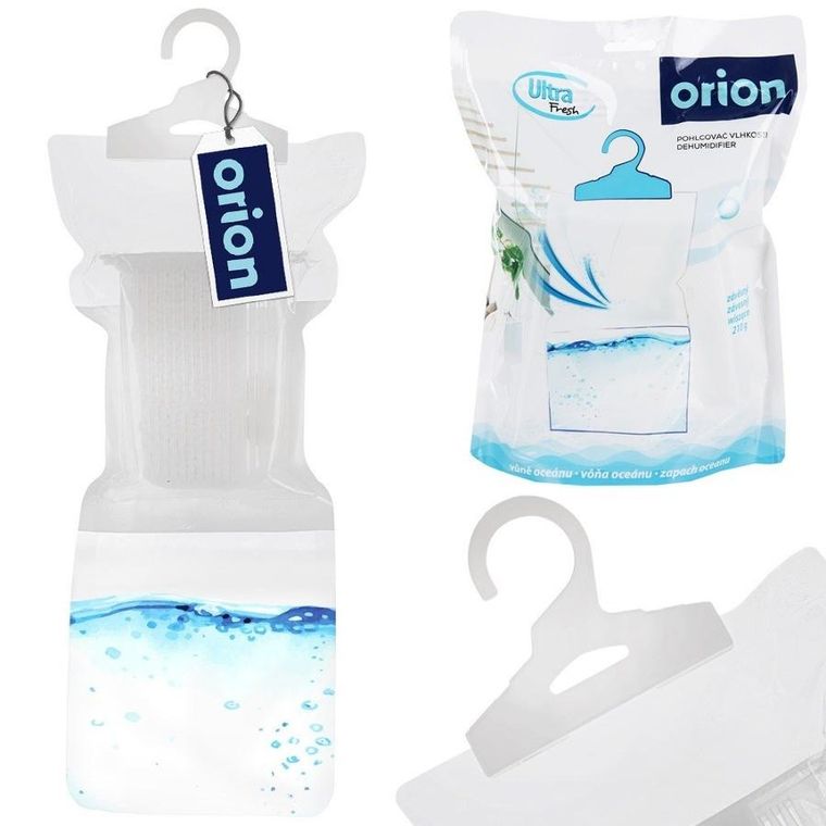 Orion, Ultra Fresh, pochłaniacz wilgoci wiszący, zapach oceanu, 210 g