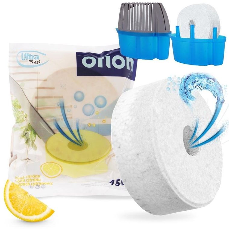 Orion, Ultra Fresh, wkład do pochłaniacza wilgoci, tabletka, cytrynowy, 450 g