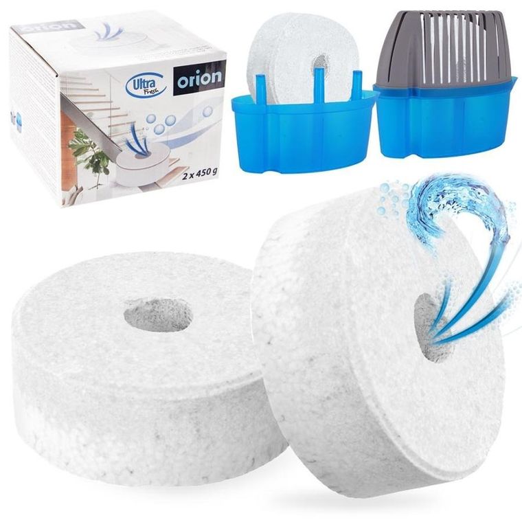 Orion, Ultra Fresh, wkład do pochłaniacza wilgoci, tabletki, 2-450g