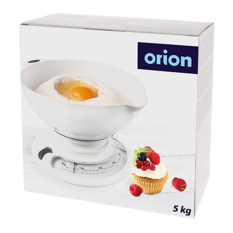 Orion, waga kuchenna mechaniczna z misą, 5 kg