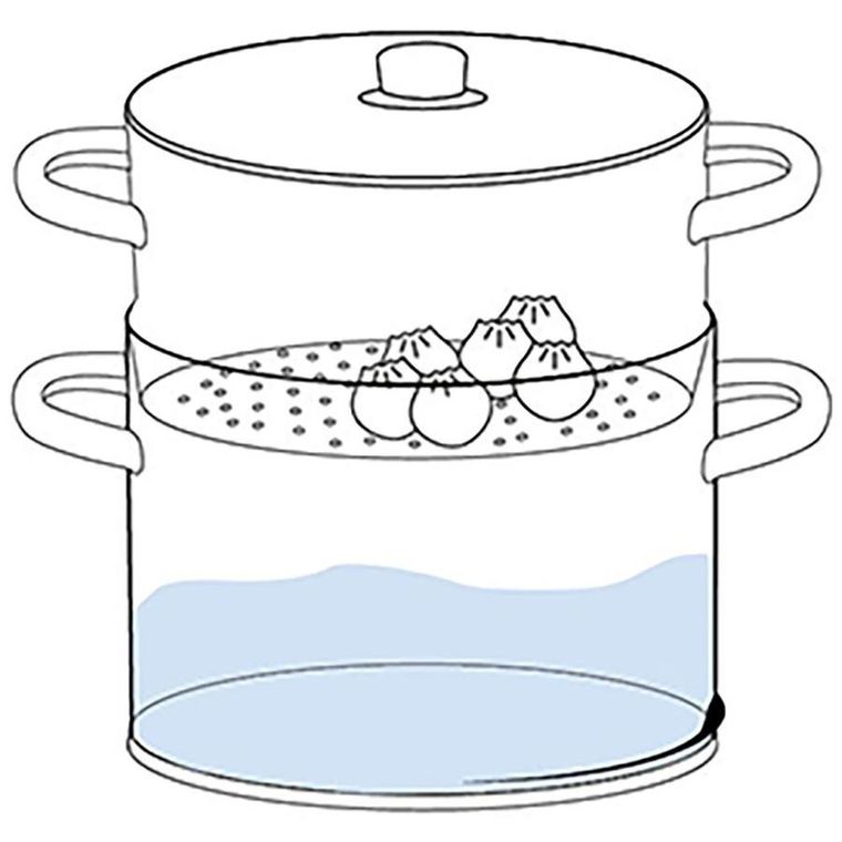 Orion, wkład do gotowania na parze, stalowy, Anett, 26 cm, 5.5l