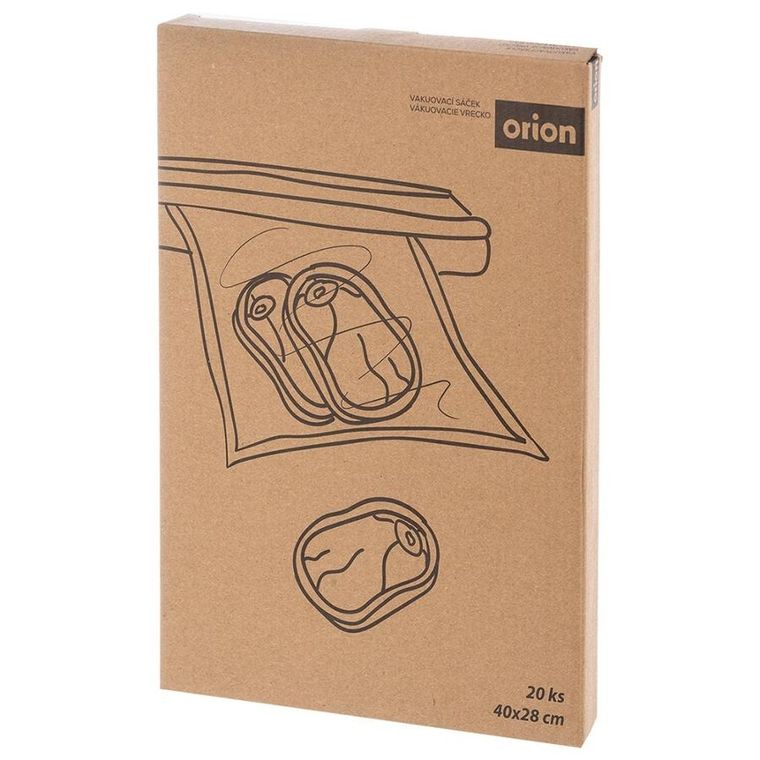 Orion, worki do zgrzewarki próżniowej, 20 szt., 40-28 cm
