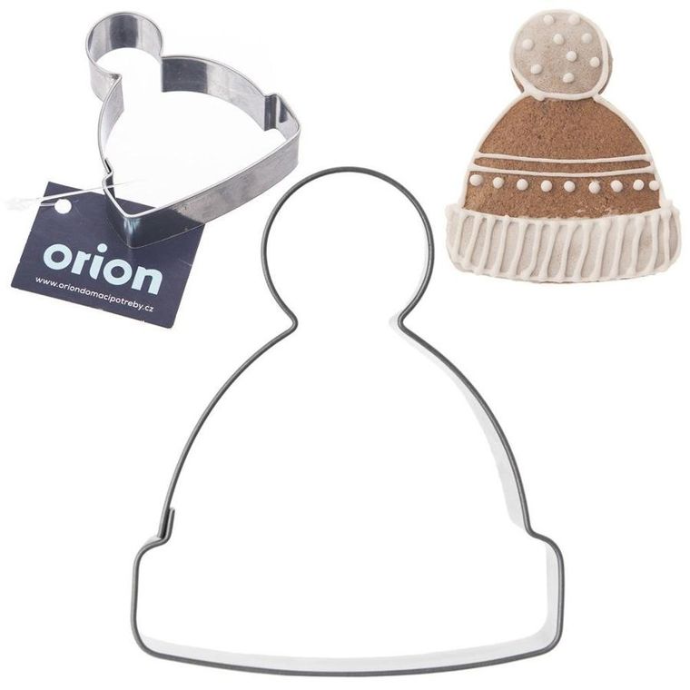 Orion, wykrawacz do ciastek, stalowy, czapka, 5.5 cm