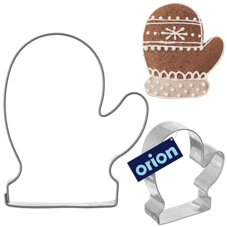Orion, wykrawacz do ciastek, stalowy, rękawica, 5.5 cm