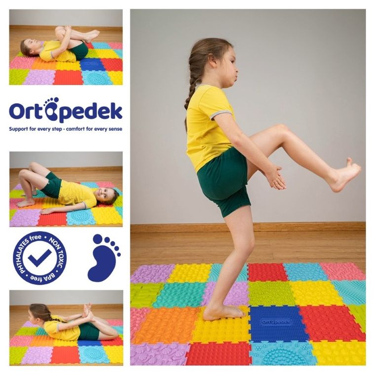 Ortopedek, maty sensoryczne, 6 elementów