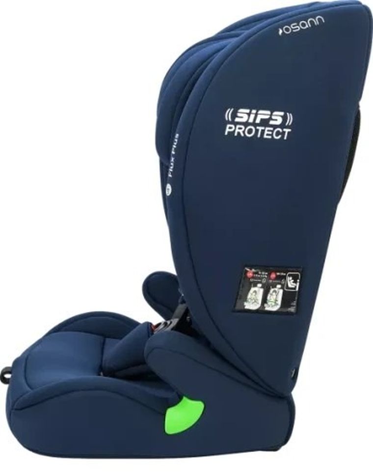 Osann, Flux Plus, fotelik samochodowy, i-Size, Navy Melange, 76-150 cm