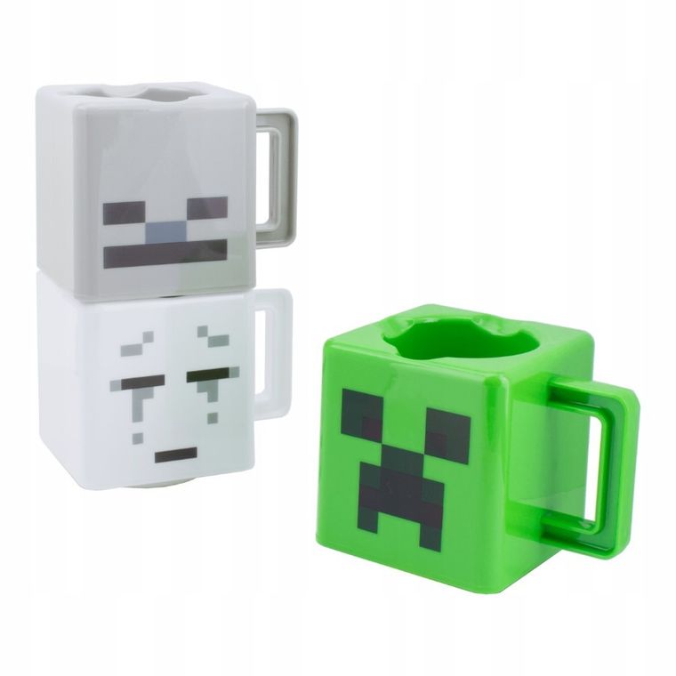 Paladone, Minecraft, kubki plastikowe, 3 szt.