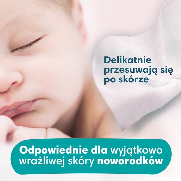 Pampers, Sensitive, chusteczki nawilżane, 12-52 szt.