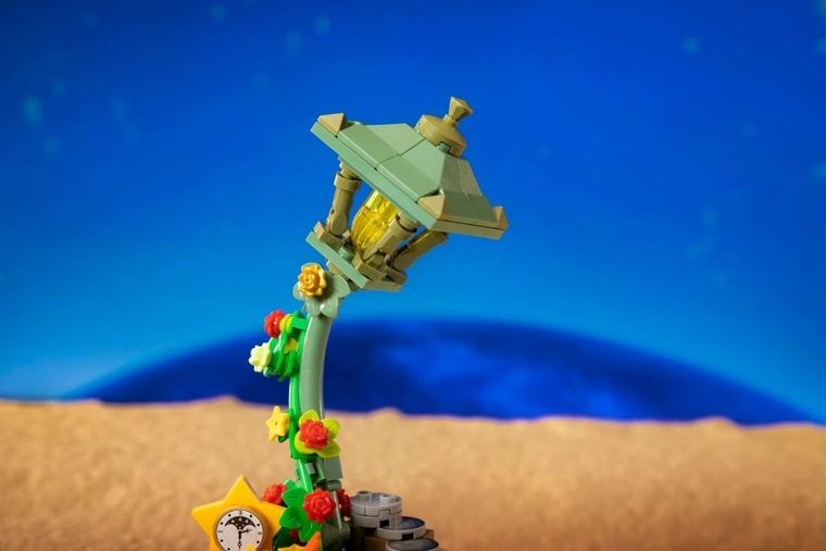 Pantasy, Mały Książę, Lampka Gwiezdny blask, klocki konstrukcyjne, 221 elementów