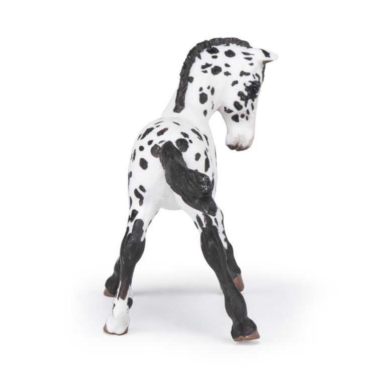 Papo, Czarne źrebię rasy appaloosa, figurka kolekcjonerska