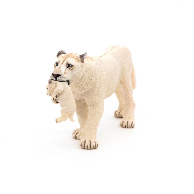 Papo, Lwica biała z młodym, figurka