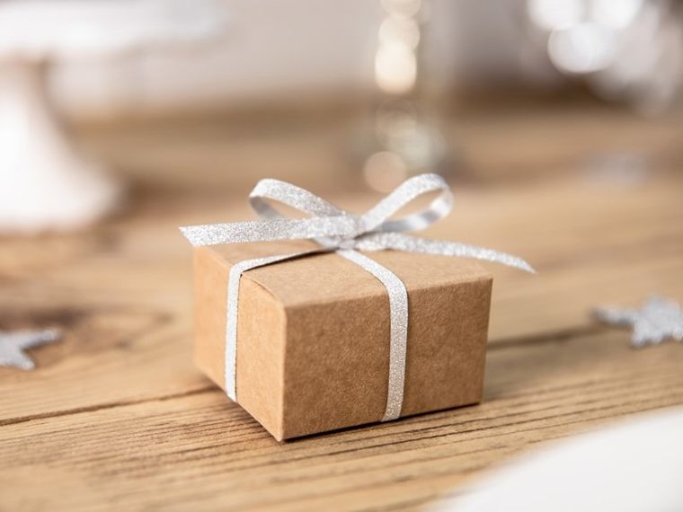 PartyDeco, ozdobne pudełeczka, kraft, 6-5,5-3,5 cm, 10 szt.