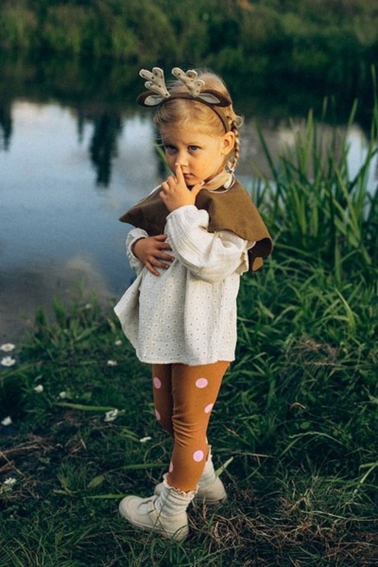 PartyDeco, strój, sarenka, 3-5 lat