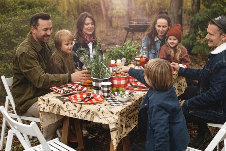 PartyDeco, wiaderka na przekąski, krata, 14 cm, 2 szt.