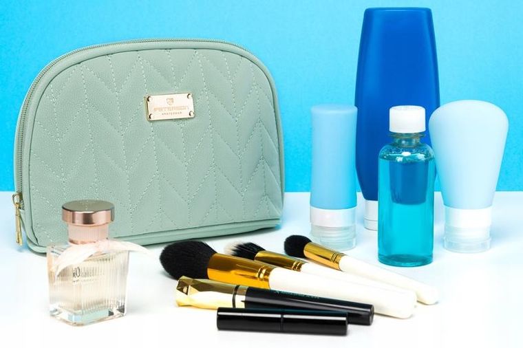 Peterson, kosmetyczka, 1-komorowa, miętowa