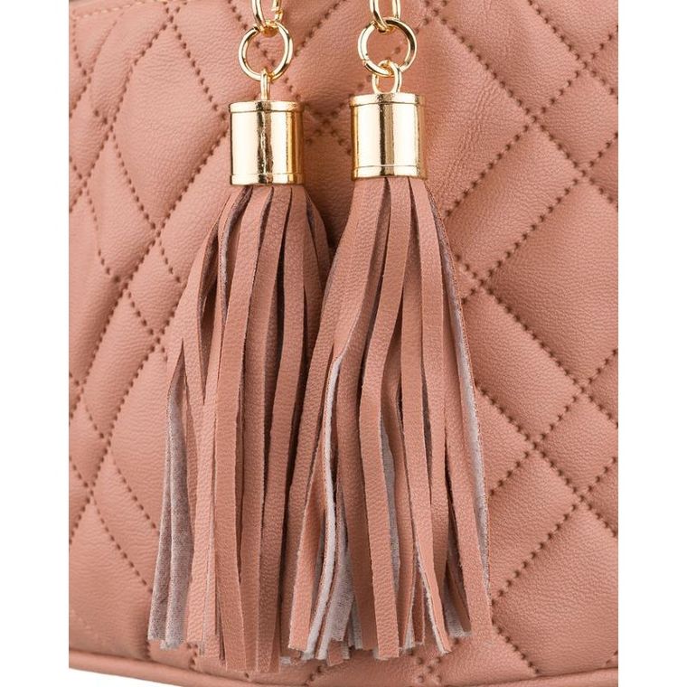 Peterson, kosmetyczka kuferek, różowa