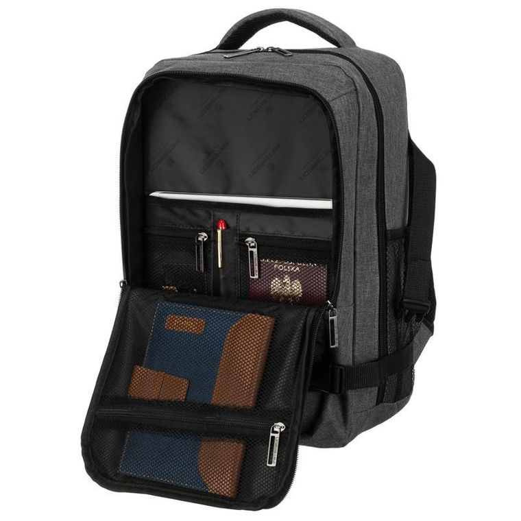 Peterson, plecak podróżny, szary