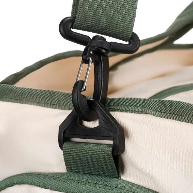 Peterson, torba podróżna, beżowo-zielona