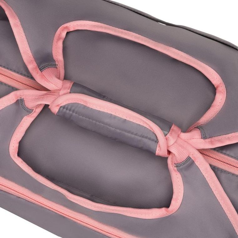 Peterson, torba podróżna, szaro-różowa
