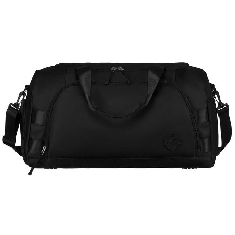 Peterson, torba podróżna z uchwytem na walizkę, czarna