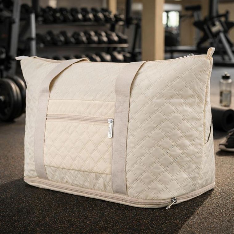 Peterson, torba treningowa, 1-komorowa, beżowa