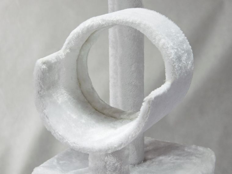 Pethaus, drapak dla kota, biały, 132 cm