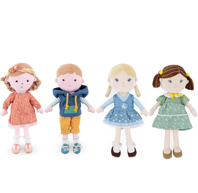 Petite&Mars, Elise, lalka szmaciana, 35 cm