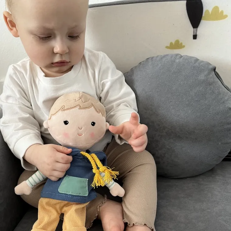 Petite&Mars, Max, lalka szmaciana, 35 cm