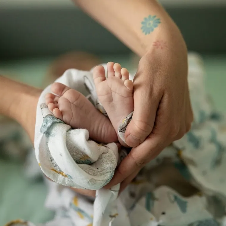 Petite&Mars, Moussy, pieluszka z muślinu bambusowego, 68-68 cm, 3 szt.