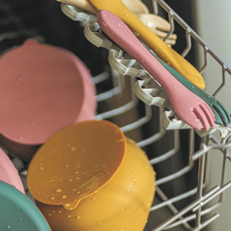 Petite&Mars, Take&Match, silikonowa miseczka z przyssawką, Intense Ochre, 6m+