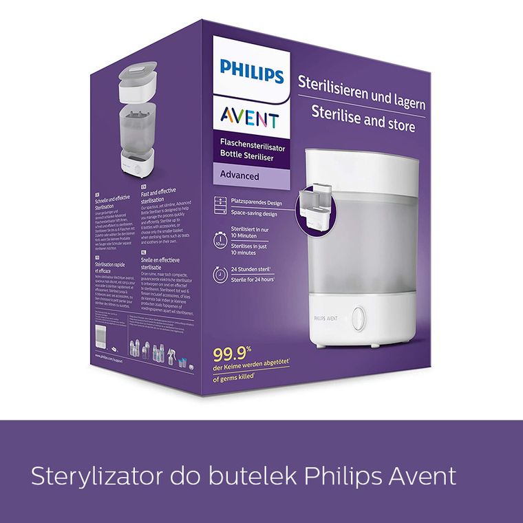 Philips Avent, kompaktowy sterylizator parowy