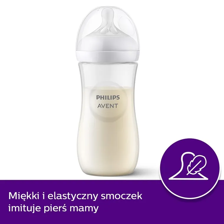 Philips Avent, Responsywne Butelki Natural, butelka, 330 ml