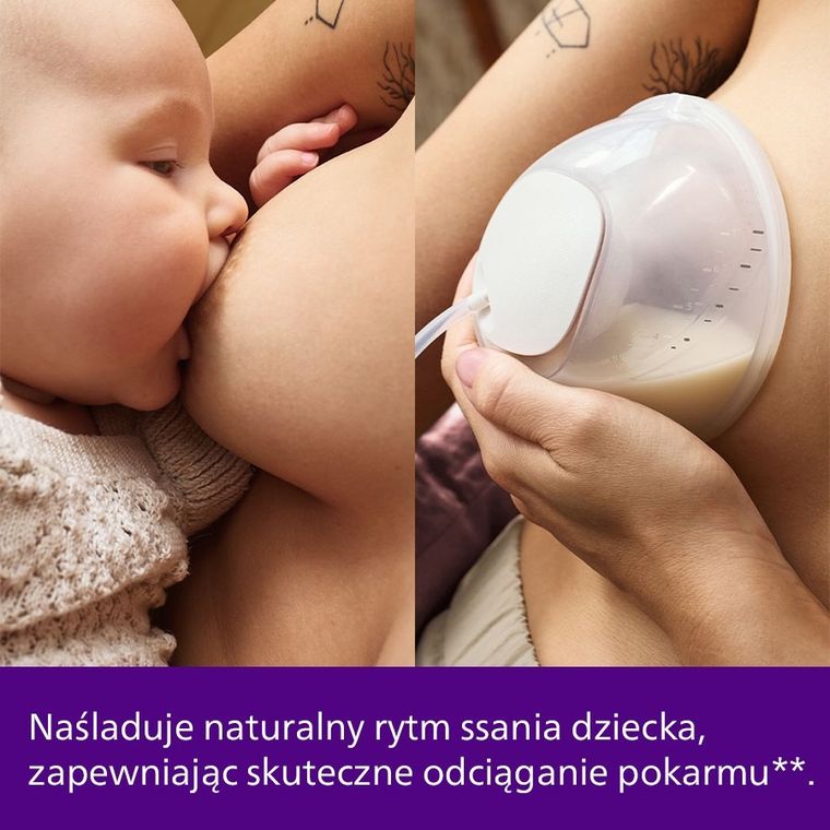 Philips Avent, SCF532/11, laktator elektryczny, podwójny, Hands-Free