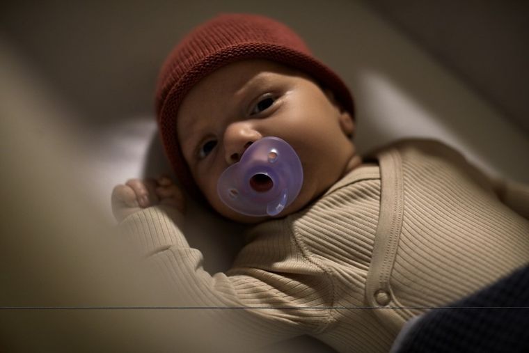 Philips Avent, Soothie, smoczek uspokajający, niebieski, 0-6m, 2 szt.