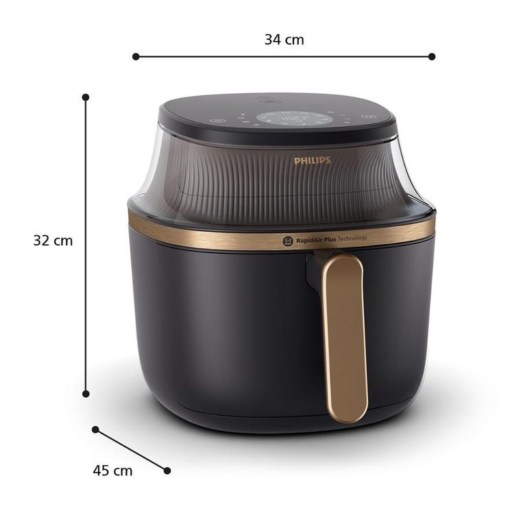 Philips, frytownica beztłuszczowa, airfryer, 7,2l, NA 342/00