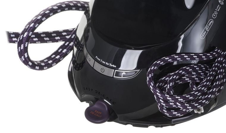 Philips, żelazko z generatorem pary, GC9650/80, 2400W, purpurowy