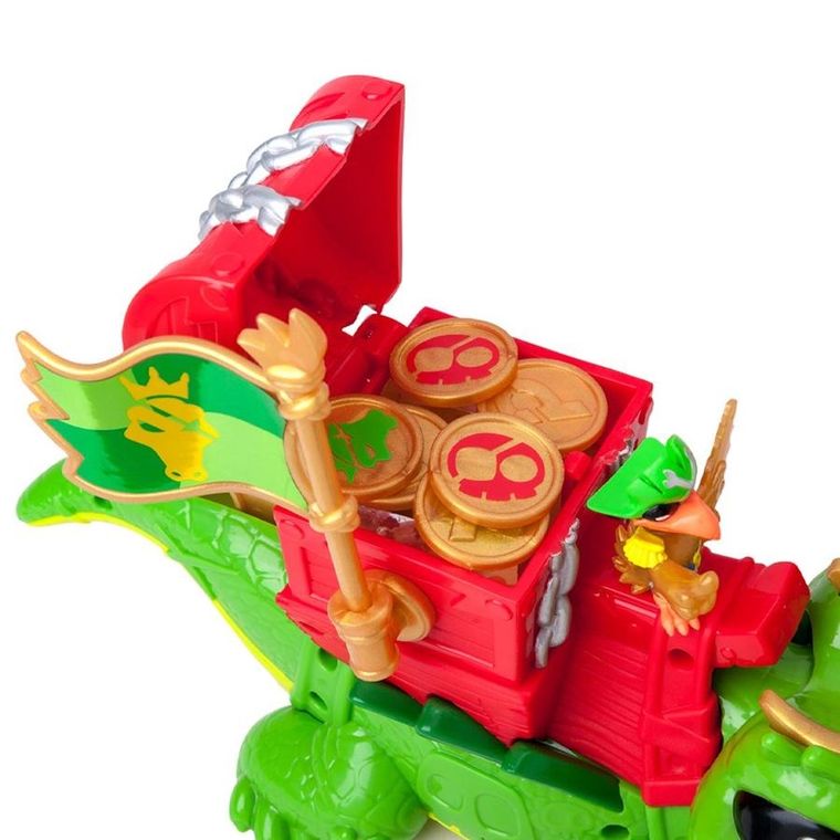 Piratix, Krokodyl King Croc i Kapitan Jawcrush, zestaw z figurką