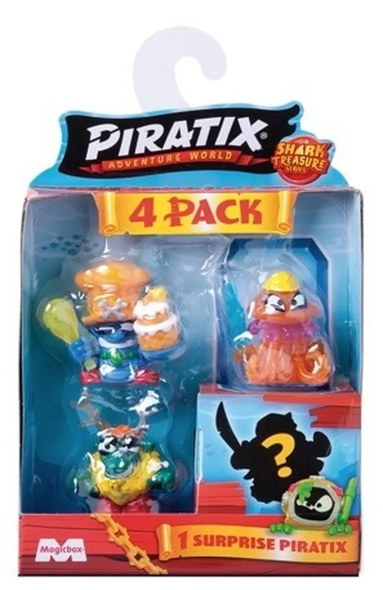 Piratix, Shark Treasure, saszetka z figurkami, 1 szt.