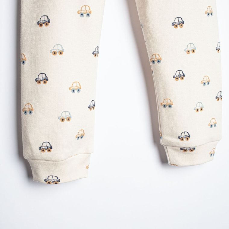 Piżama chłopięca, beżowa, Nicol