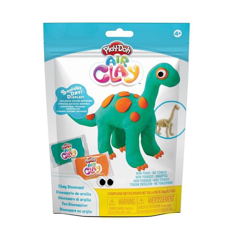 Play-Doh, Air Clay, Dinos, ciastolina z akcesoriami