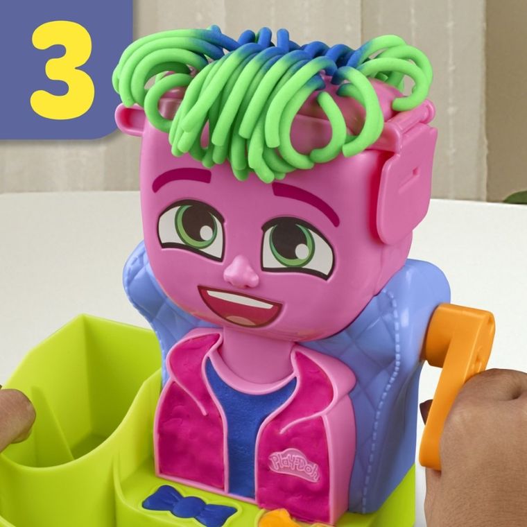 Play-Doh, Salon fryzjerski, zestaw kreatywny