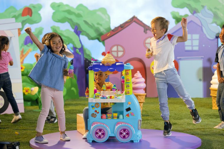 Play-Doh, Wielka lodziarnia na kółkach, zestaw kreatywny